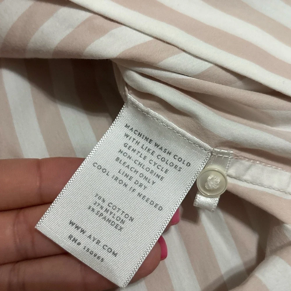 AYR The Deep End Button Down Shirt Size XS - Picture 4 of 8